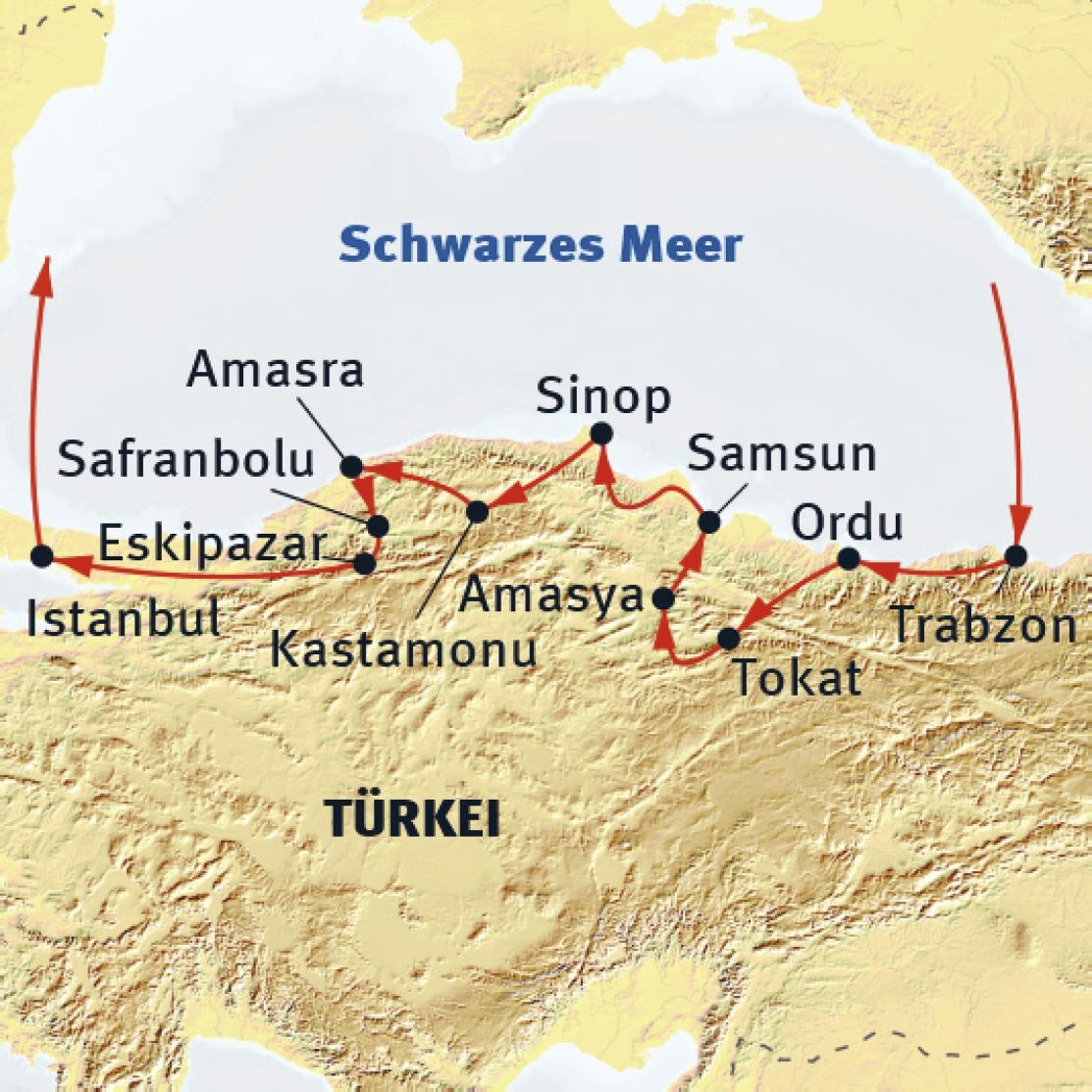 Die türkische Schwarzmeerküste | Reise #3568
